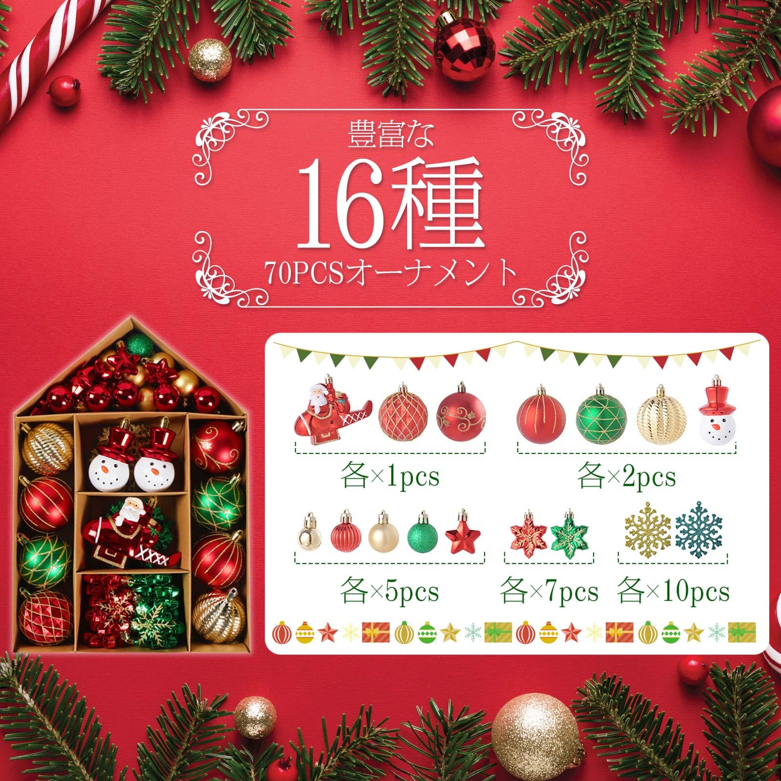 Amazon.co.jp: SKK クリスマスツリー 120cm 150cm 180cm ツリー 北欧風